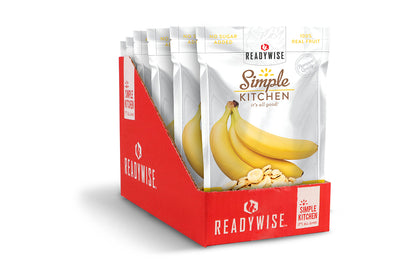 Readywise Simple Kitchen Freeze-Dried Bananas
