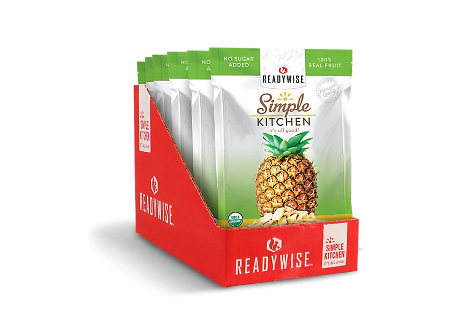Readywise Simple Kitchen Organic Freeze-Dried Pineapple