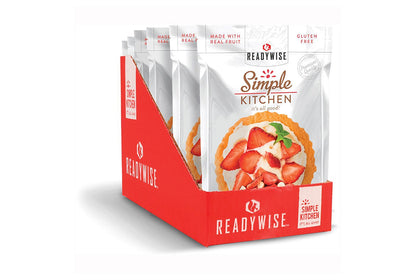 Readywise Simple Kitchen Strawberry Yogurt Tart