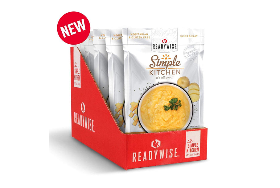 Readywise Simple Kitchen Cheddar Potato Soup- Reformulated