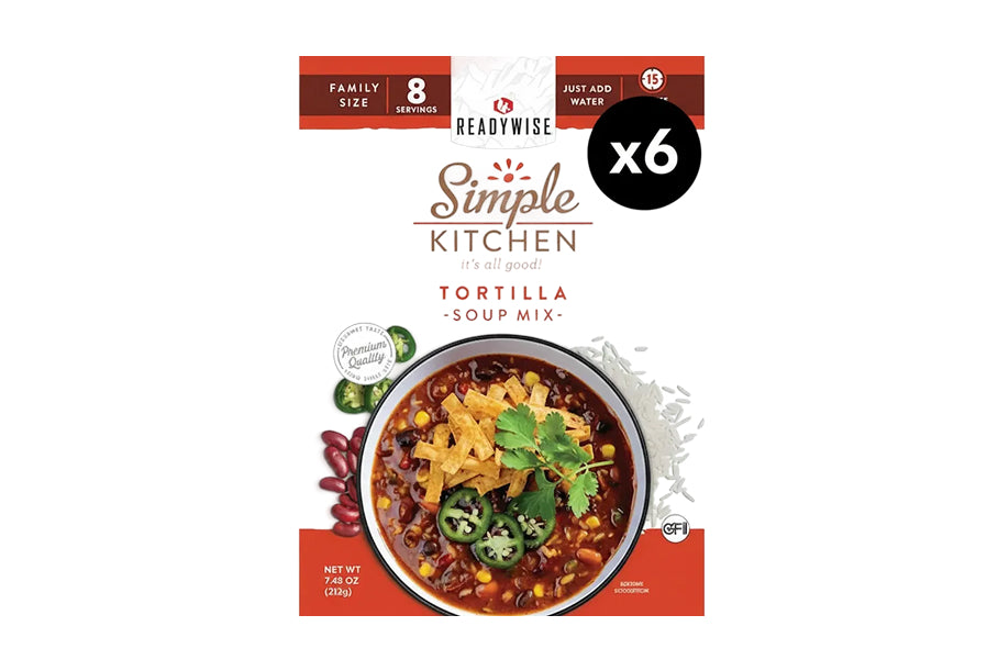 Readywise Simple Kitchen Tortilla Soup- Reformulated