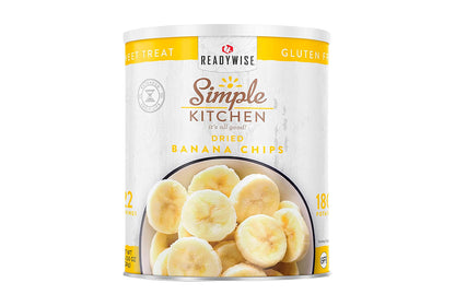 Readywise Simple Kitchen Freeze-Dried Bananas