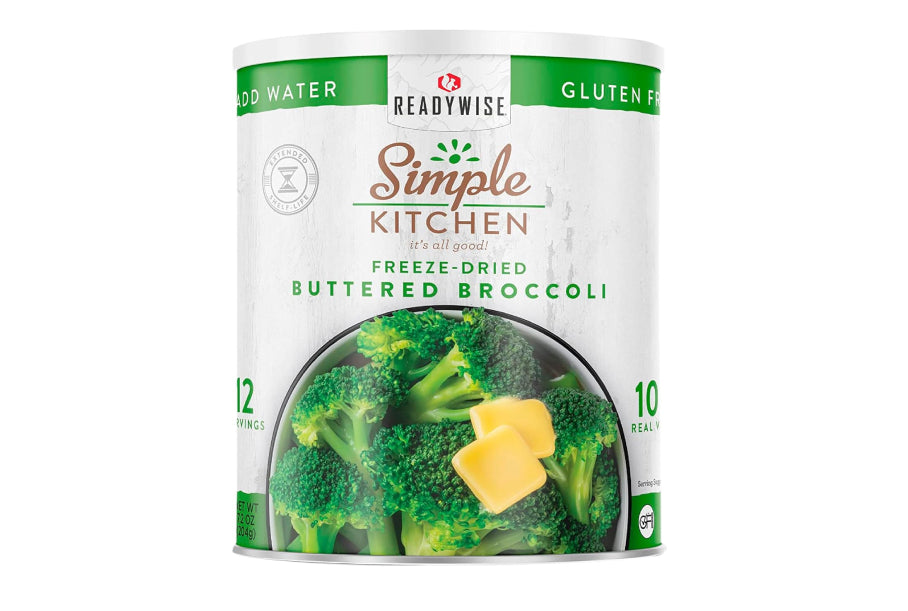 Readywise Simple Kitchen Freeze-Dried Buttered Broccoli