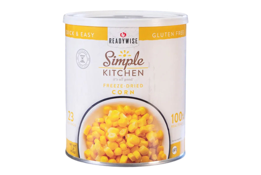 Readywise Simple Kitchen 23 Serving Freeze Dried Corn