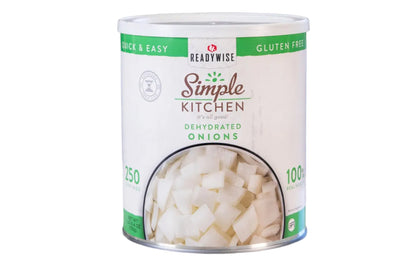 Readywise Simple Kitchen 250 Serving Dehydrated Chopped Onions