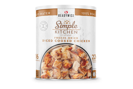 Readywise Simple Kitchen 16-Serving Freeze-Dried Chicken