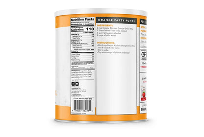 Readywise Simple Kitchen 86-Serving Orange Drink Mix
