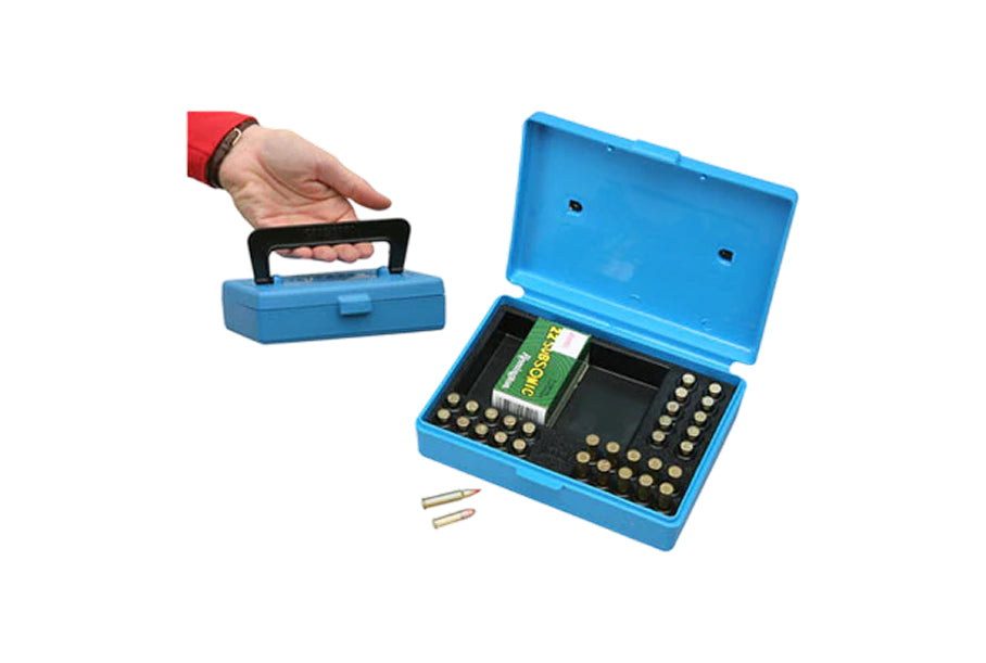 MTM SB-22-20 Small Bore 30-Round Ammo Box, Blue