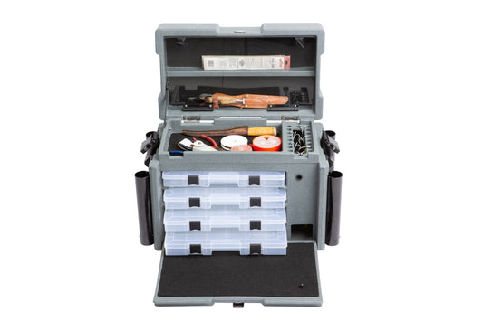 SKB 7200 Large Fishing Tackle Box Front Open