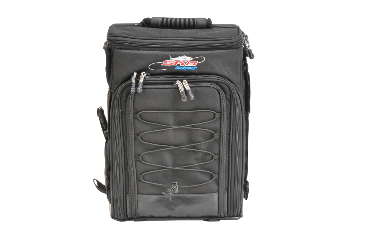 SKB 7300 Large Tak-Pac Backpack Fishing Tackle System Front