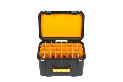 SKB iSeries 1610 Deep Watertight Fishing Lure Storage Case 10" Deep Opened Front