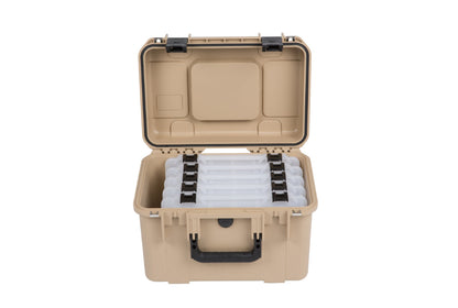 SKB iSeries 1610 Deep Watertight Fishing Tackle Box 10" Deep Opened Front