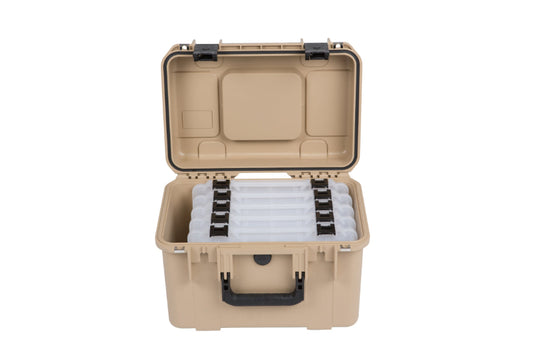 SKB iSeries 1610 Deep Watertight Fishing Tackle Box 10" Deep Opened Front