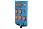 MTM TB-BB Bird Board w/ 18 Target Clips, (Clay targets & stand not included)