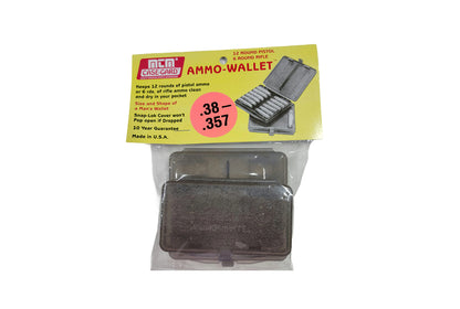 MTM W12B Ammo-Wallet 12 Rounds w/ Bonus 6 Rounds, Clear Smoke