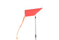 MTM WRF Wind Reader Shooting Range Flag, Red