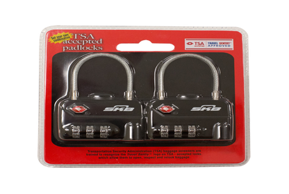 SKB 1SKB-PDL-C TSA Cable Combination Padlock, 2pk